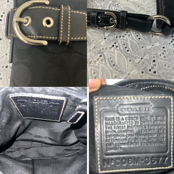 Coach Black Shoulder Bag - Picture 5 of 5
